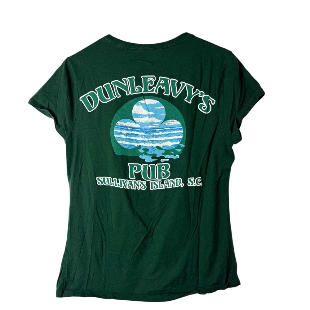 Boutique Dunleavy's Pub Green Sullivan's Island Short Sleeve T-Shirt M